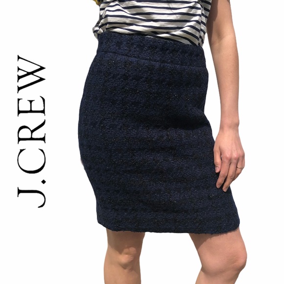 J. Crew- Wool Skirt - Picture 1 of 6